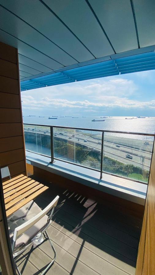 Lux 2 Room Suite Apartment With Seaview In Center Istanbul Bagian luar foto
