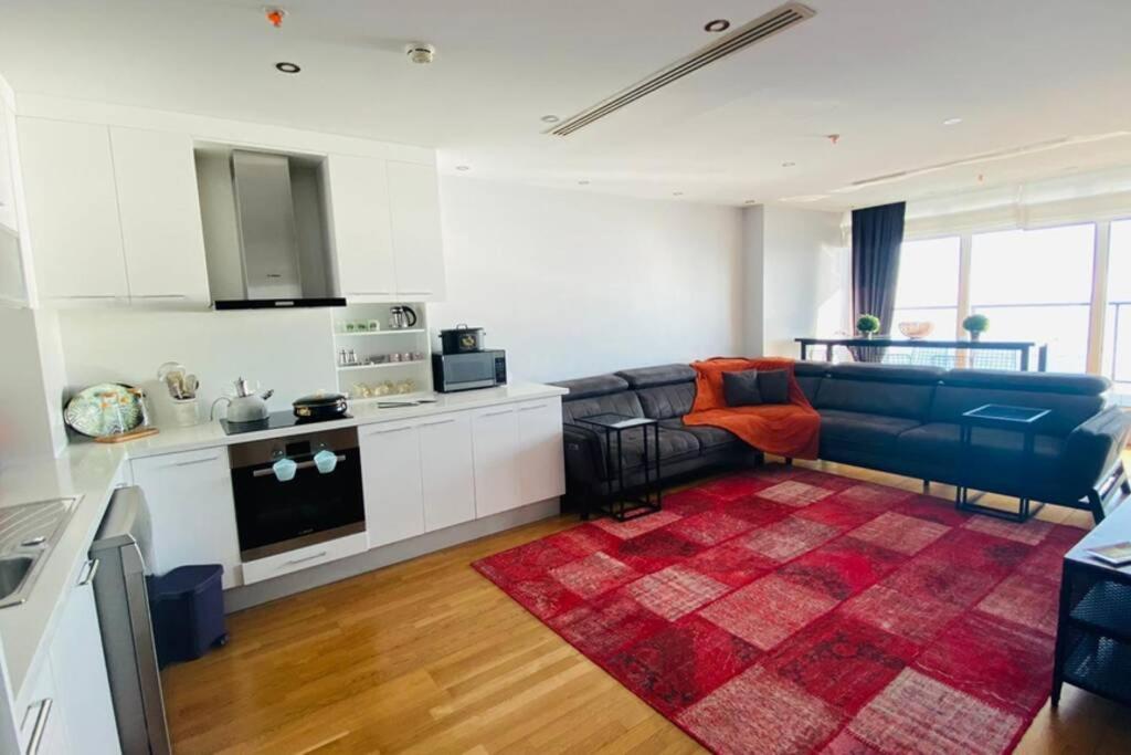 Lux 2 Room Suite Apartment With Seaview In Center Istanbul Bagian luar foto